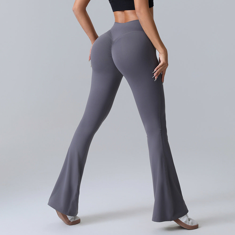 Hip-lift Flared Yoga Pants