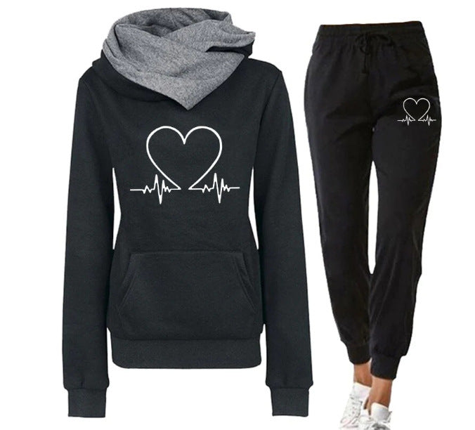 Heartbeat Hoodie and Jogger Set